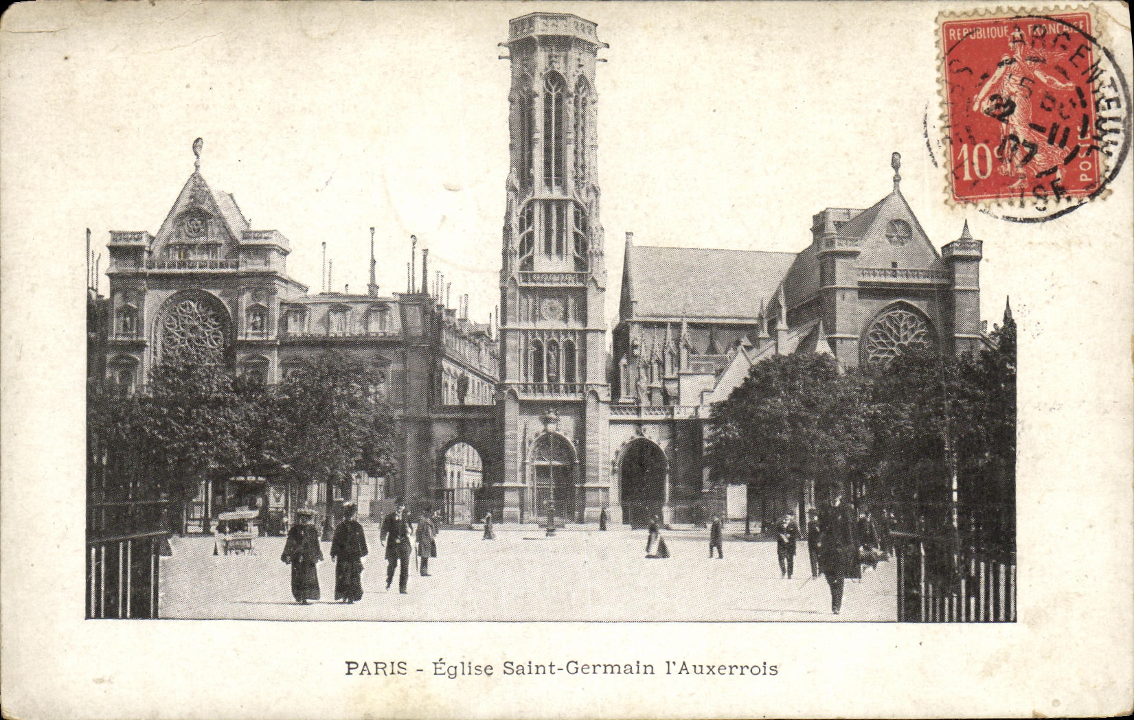 CPA Paris Eglise Saint Germain l Auxerrois 