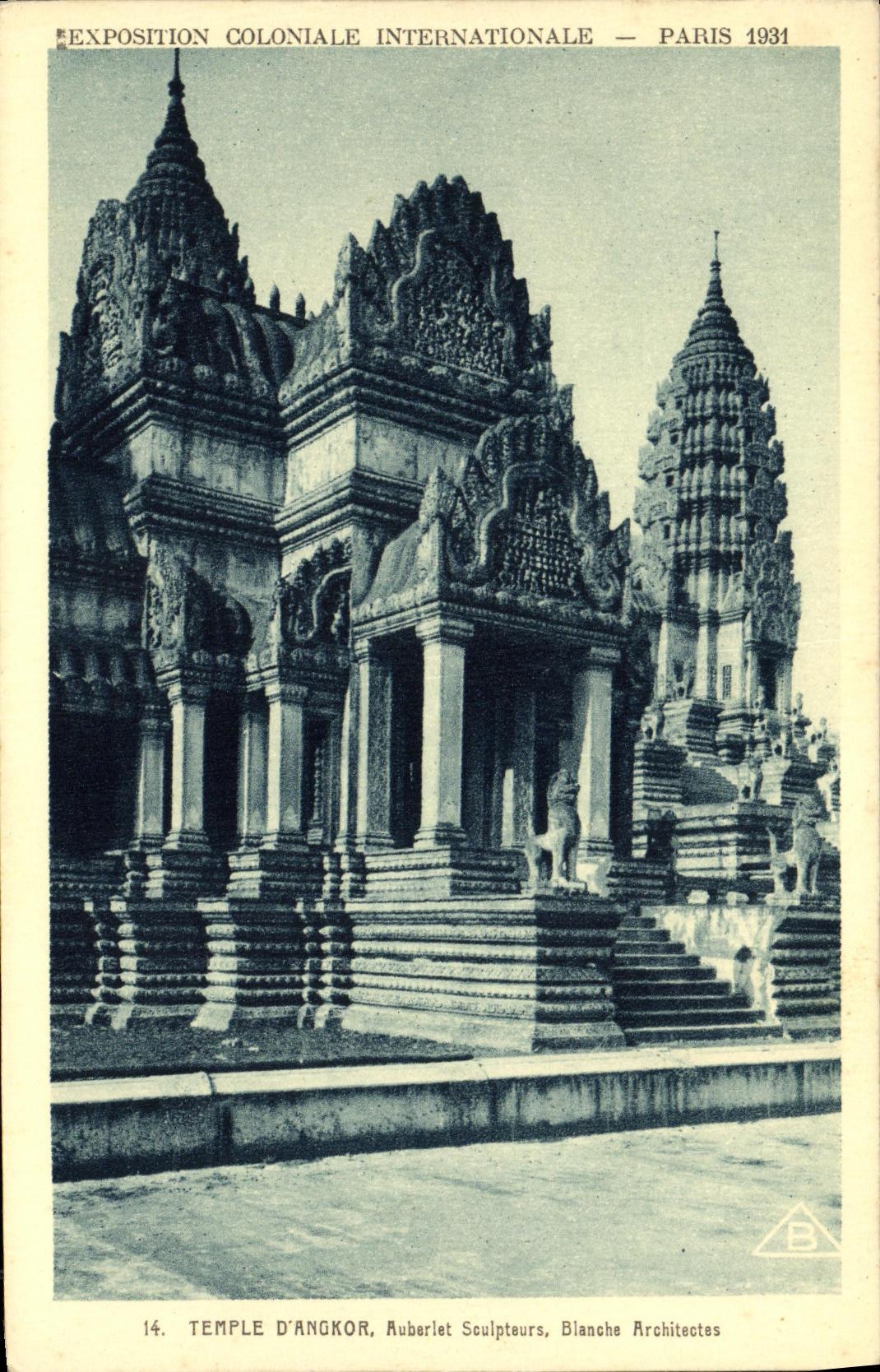 CPA Exposition Coloniale Internationale Paris 1931 Temple d Angkor