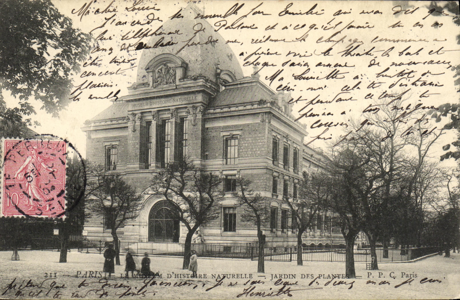 CPA Paris Museum d histoire naturelle Jardin des plantes
