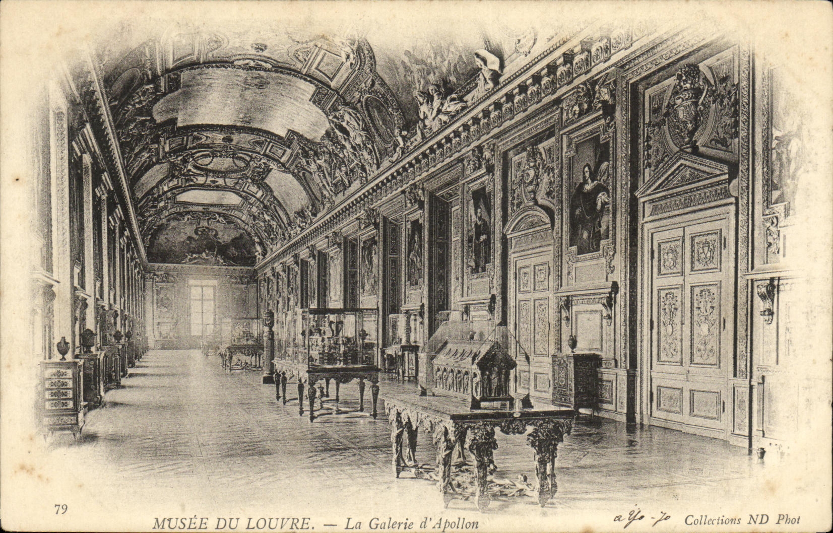 Museo de la POSTAL de la VENDIMIA de la lumbrera la galeria D Apolo