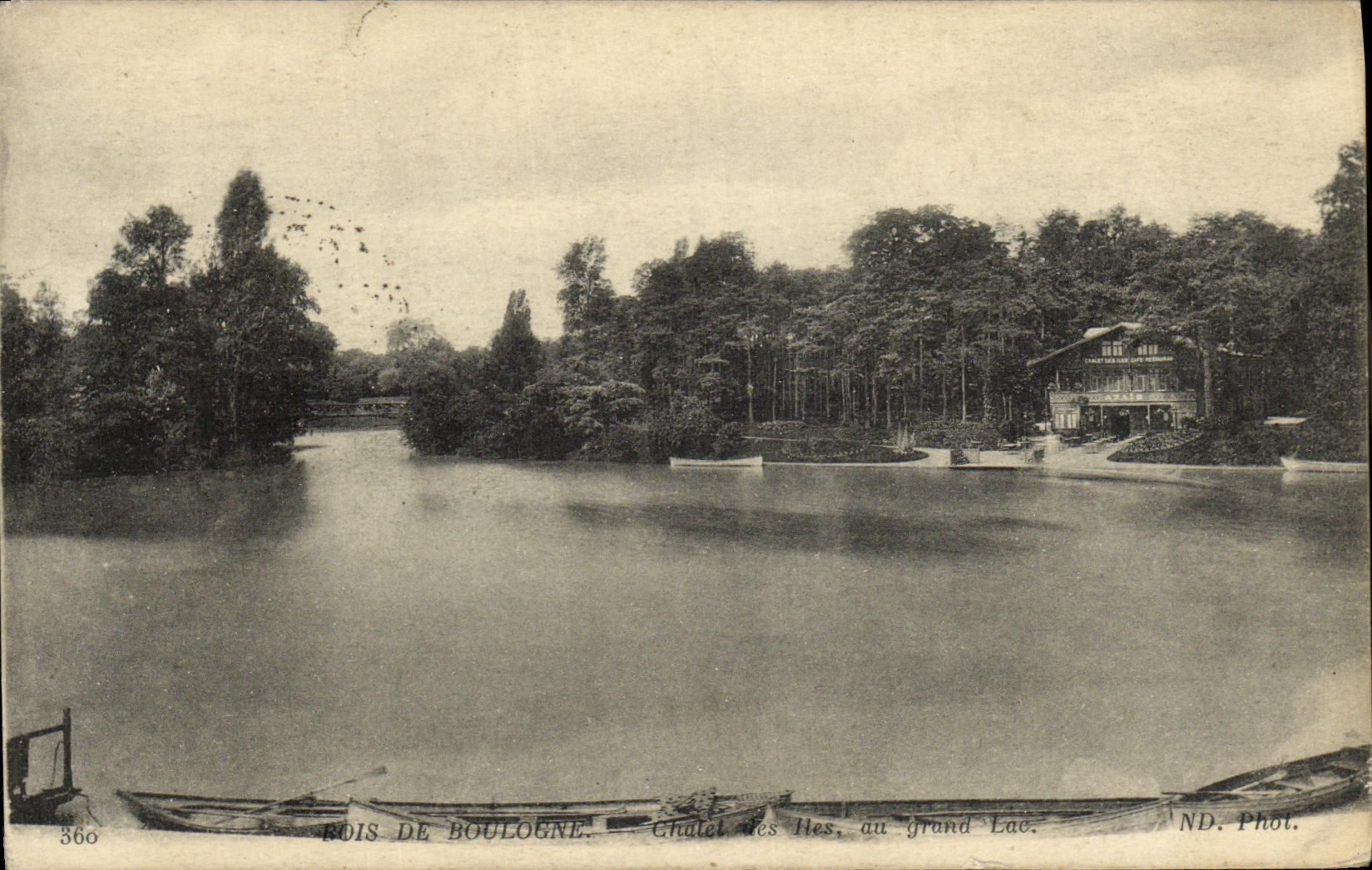 CPA Bois de Boulogne Paris