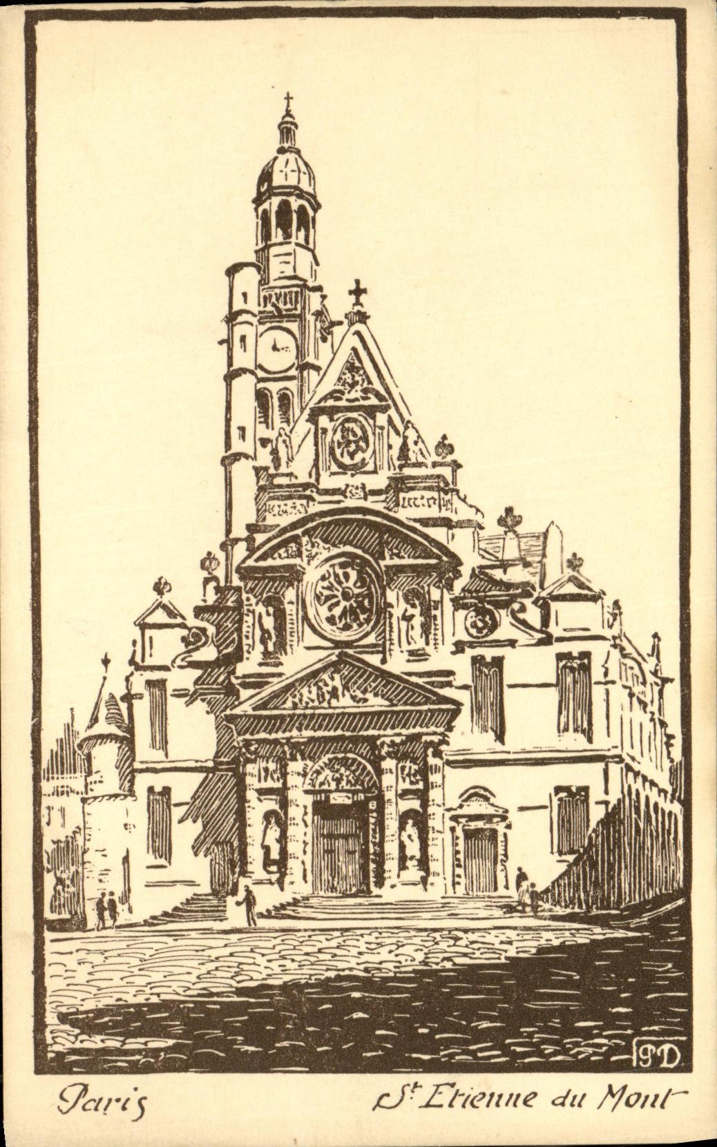 CPA Paris St Etienne du Mont