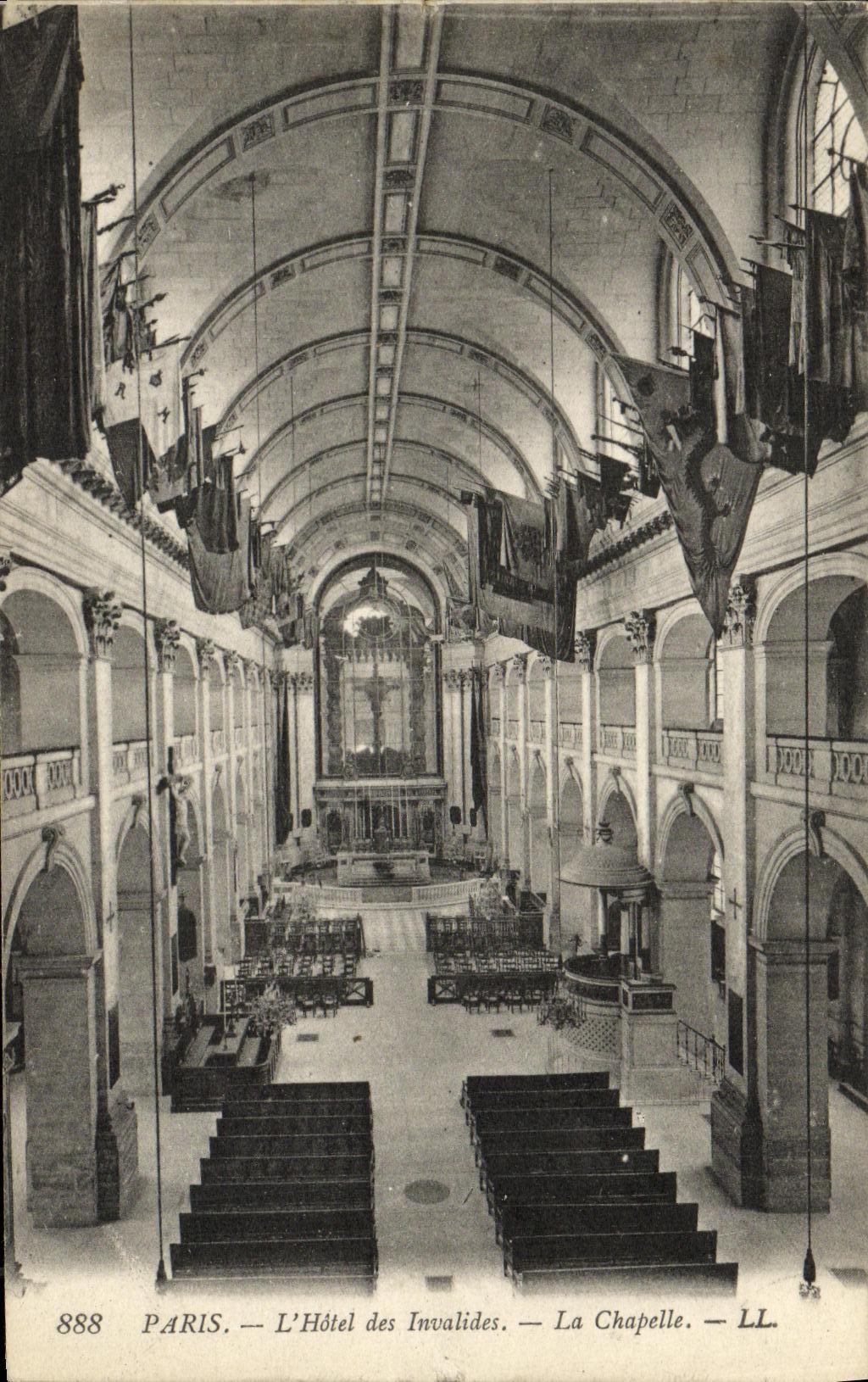 CPA Paris L Hotel des Invalides La Chapelle