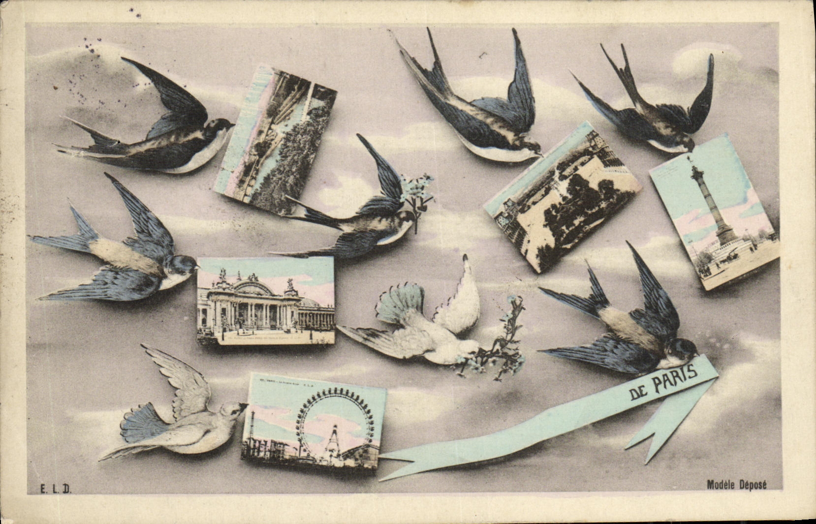 CPA Paris Hirondelles