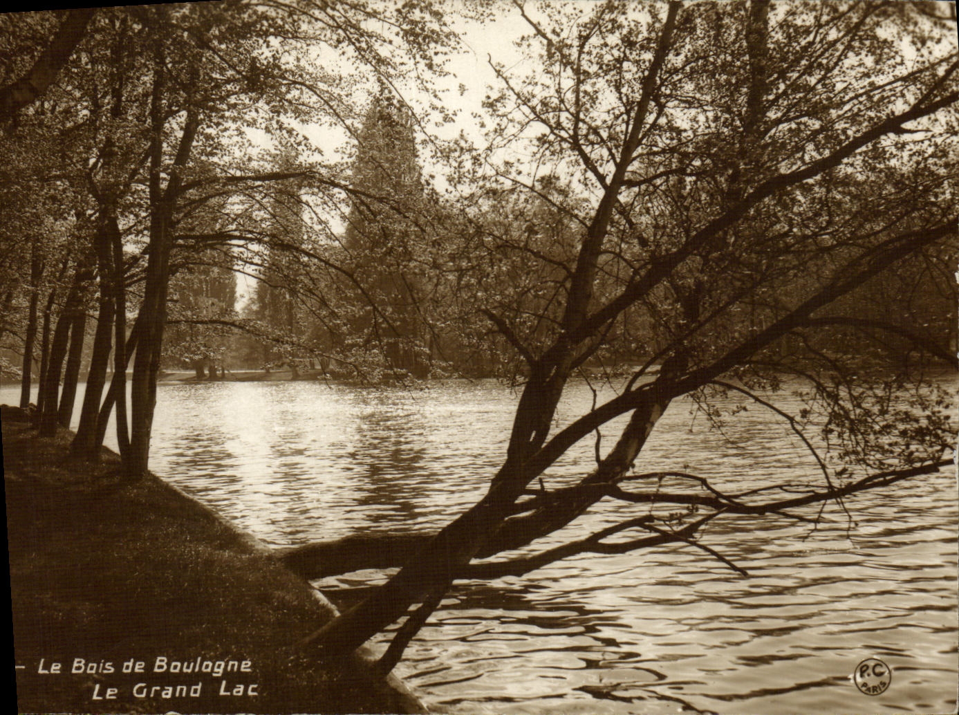 CPA Les Bois de Boulogne Le Grand Lac