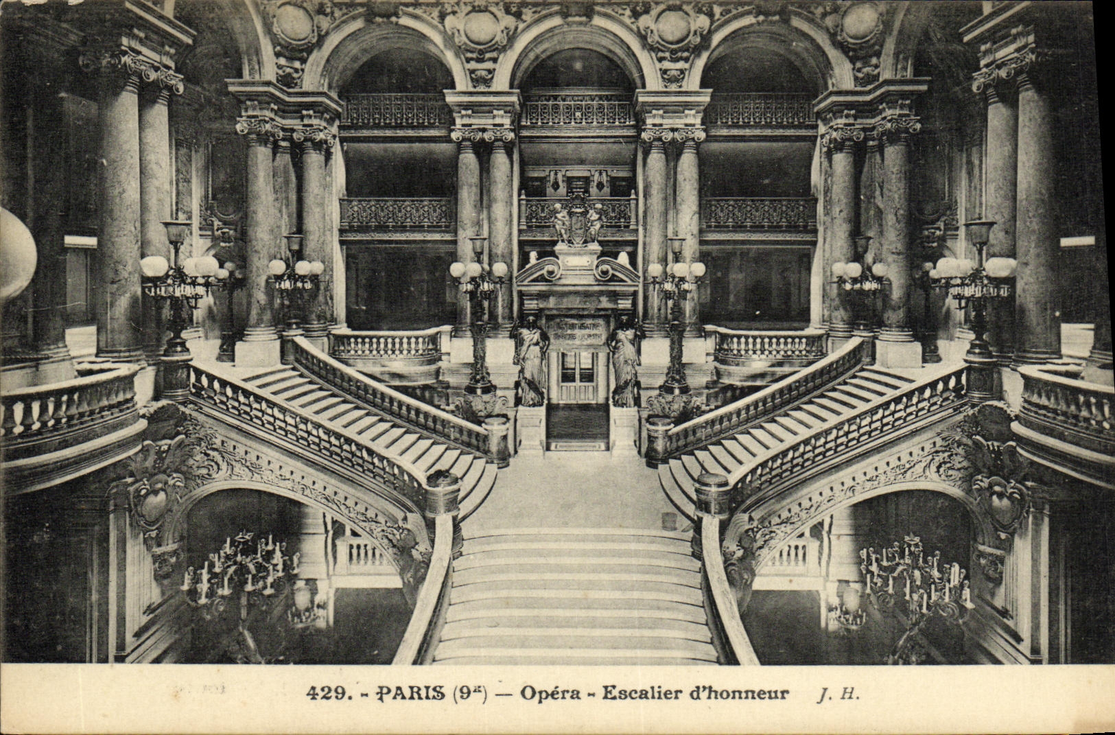 CPA Paris Opera Escalier d honneur