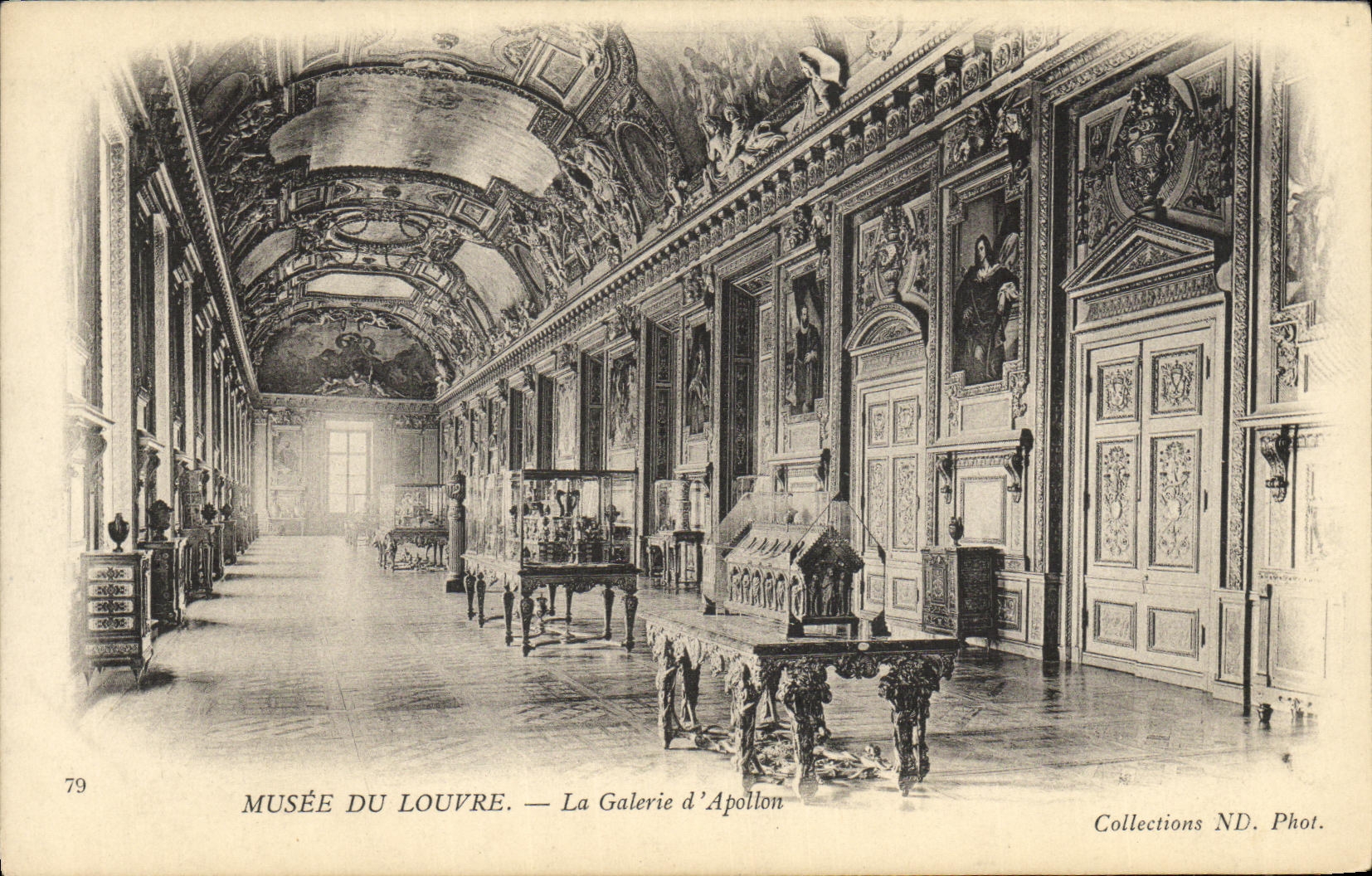Museo de la POSTAL de la VENDIMIA de la lumbrera la galeria D Paris Apolo