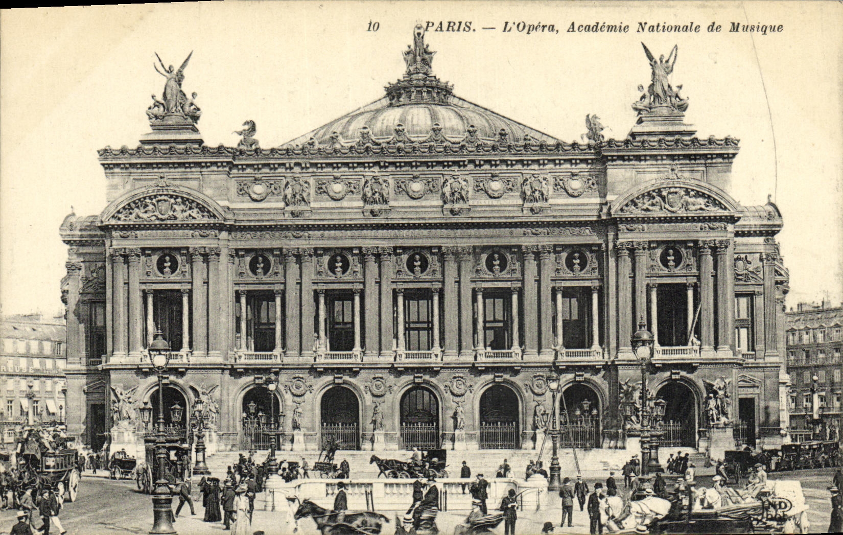 CPA Paris L Opera Academie Nationale de Musique 