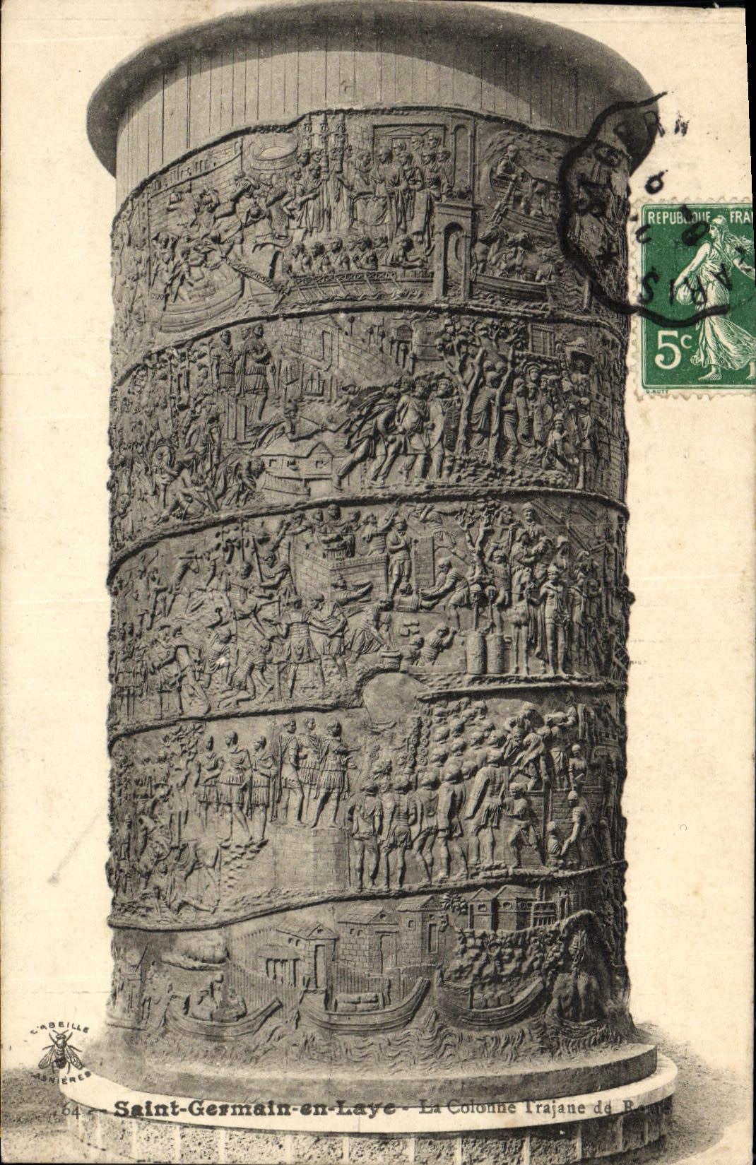 CPA Saint Germain en Laye La Colonne Trajane