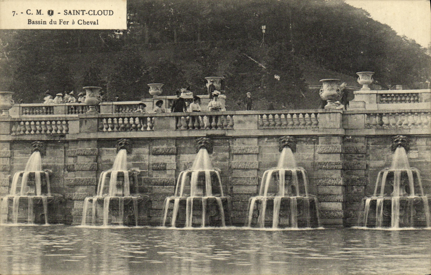 VINTAGE POSTCARD Holy Cloud Basin of Iron Horse