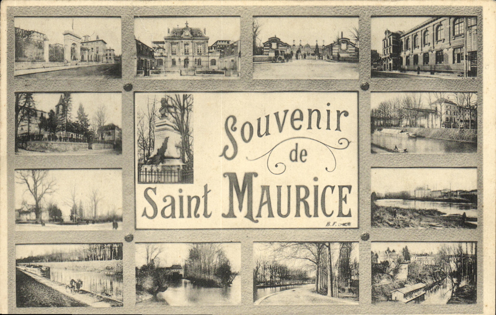 VINTAGE POSTCARD Holy Maurice