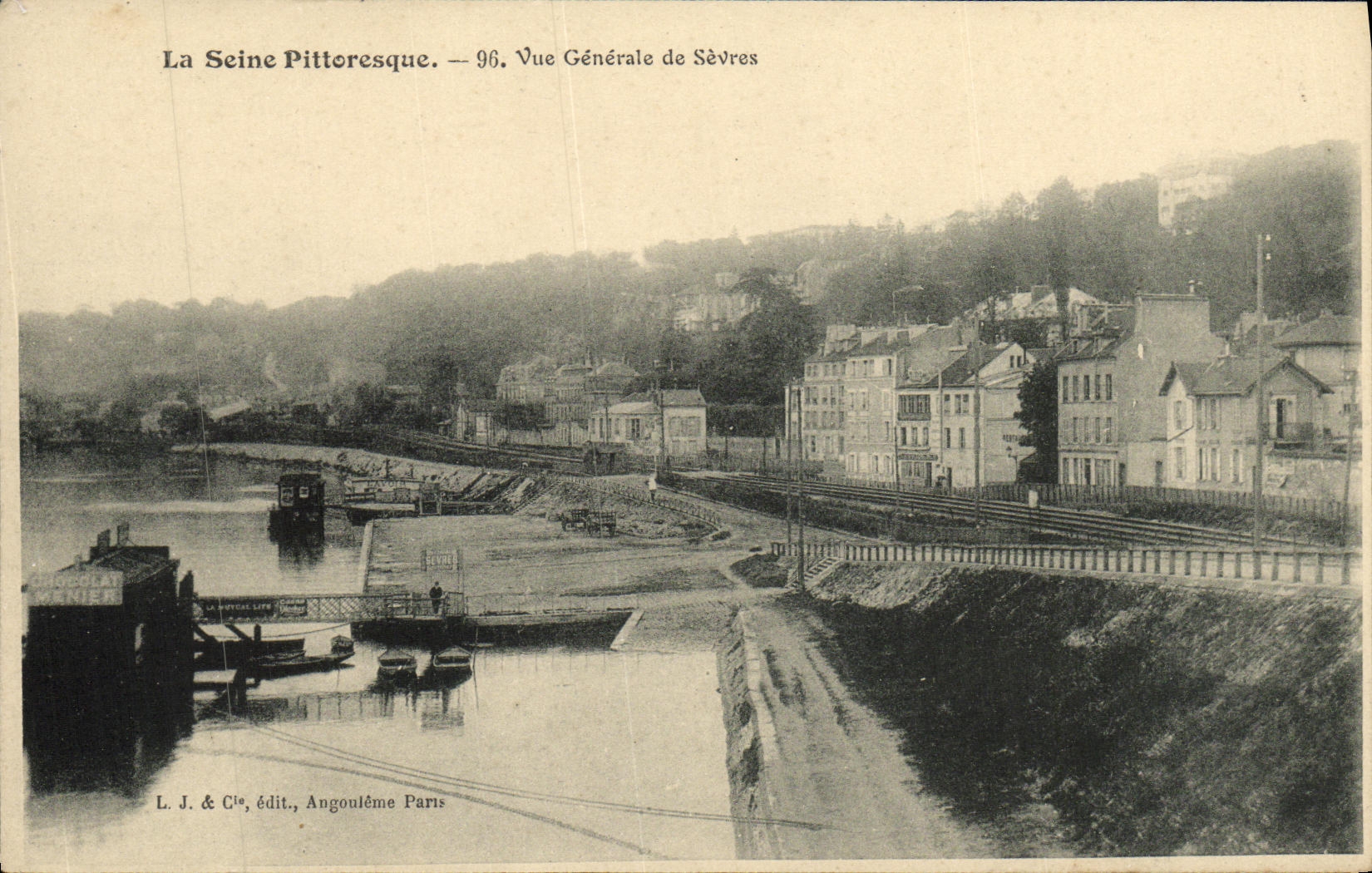 VINTAGE POSTCARD View of Separate