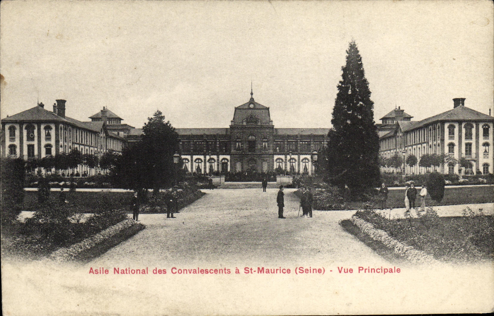 VINTAGE POSTCARD Holy Maurice national Asylum of the convalescents