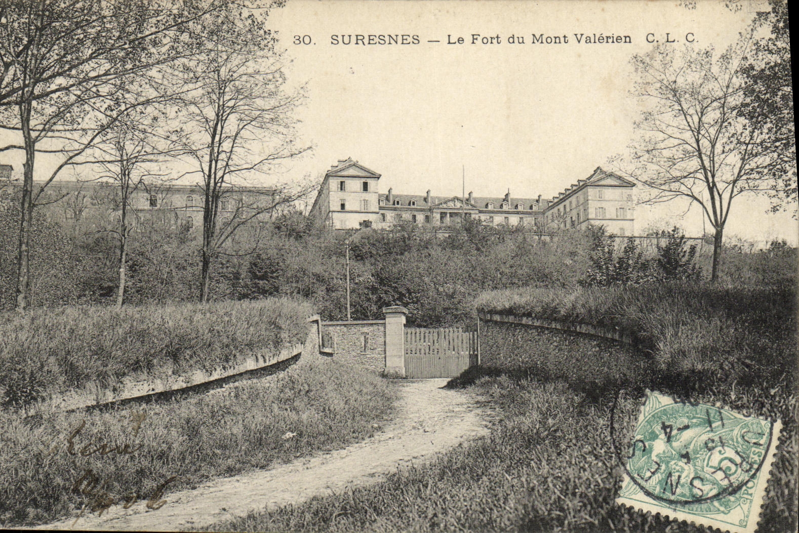 Suresnes Fort du Mont Valerien Militaria de la POSTAL de la VENDIMIA