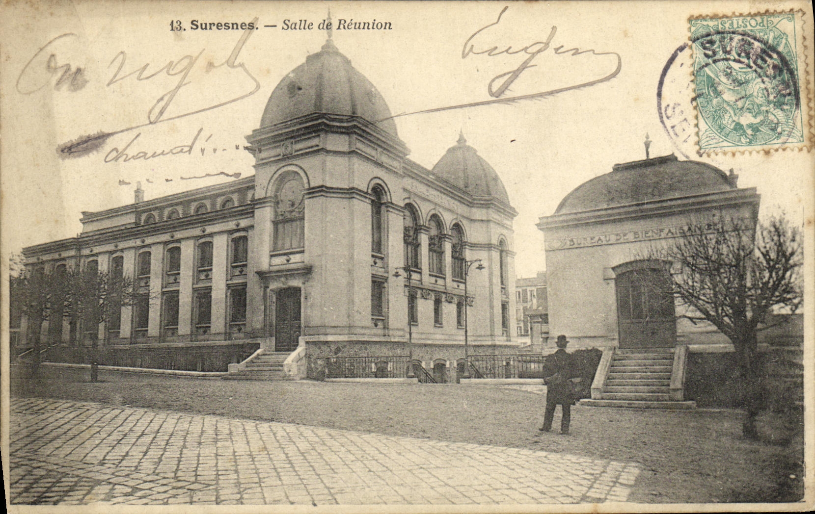 Sala de reunion de Suresnes de la POSTAL de la VENDIMIA