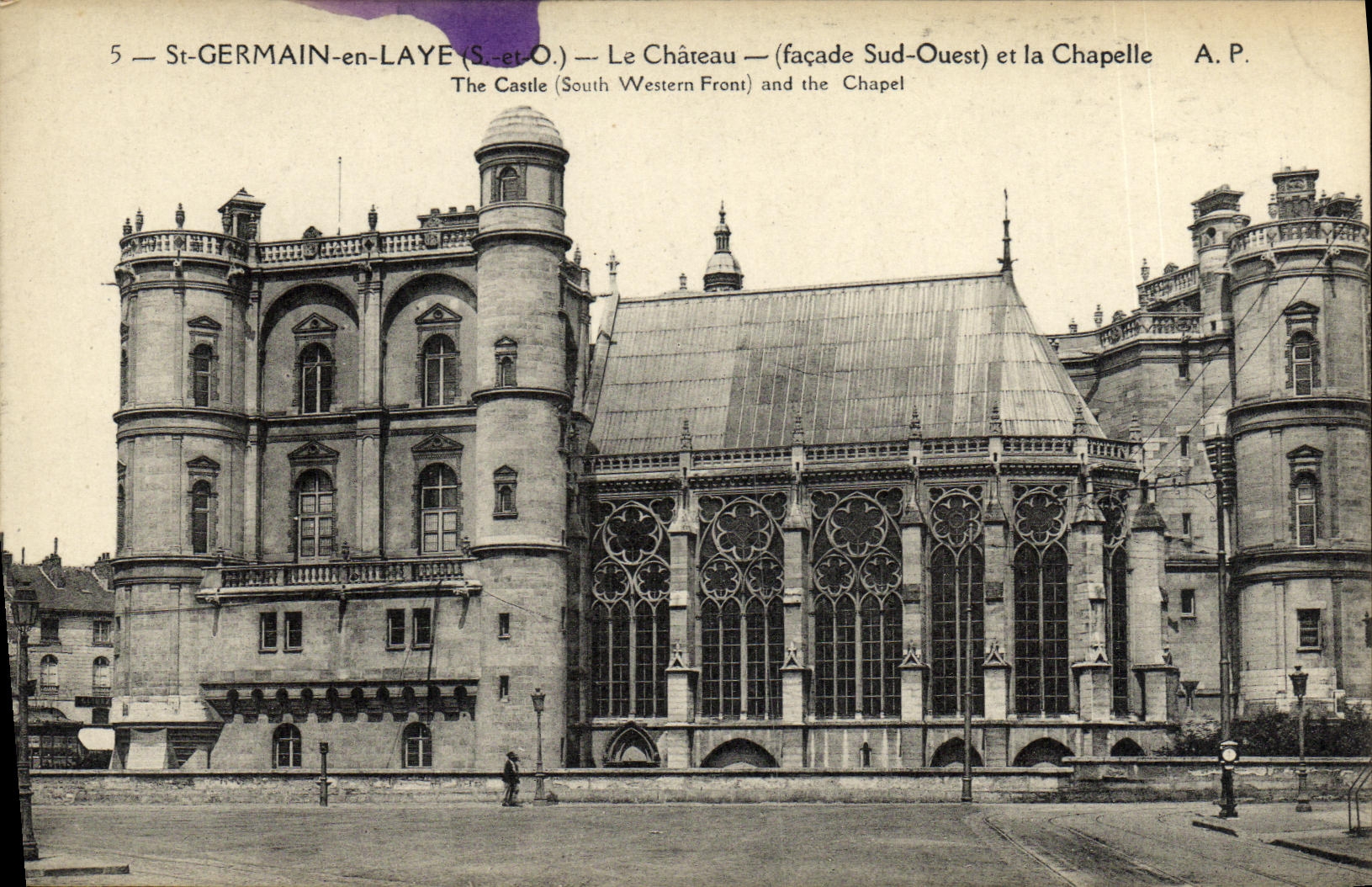 CPA St Germain en Laye et la Chapelle