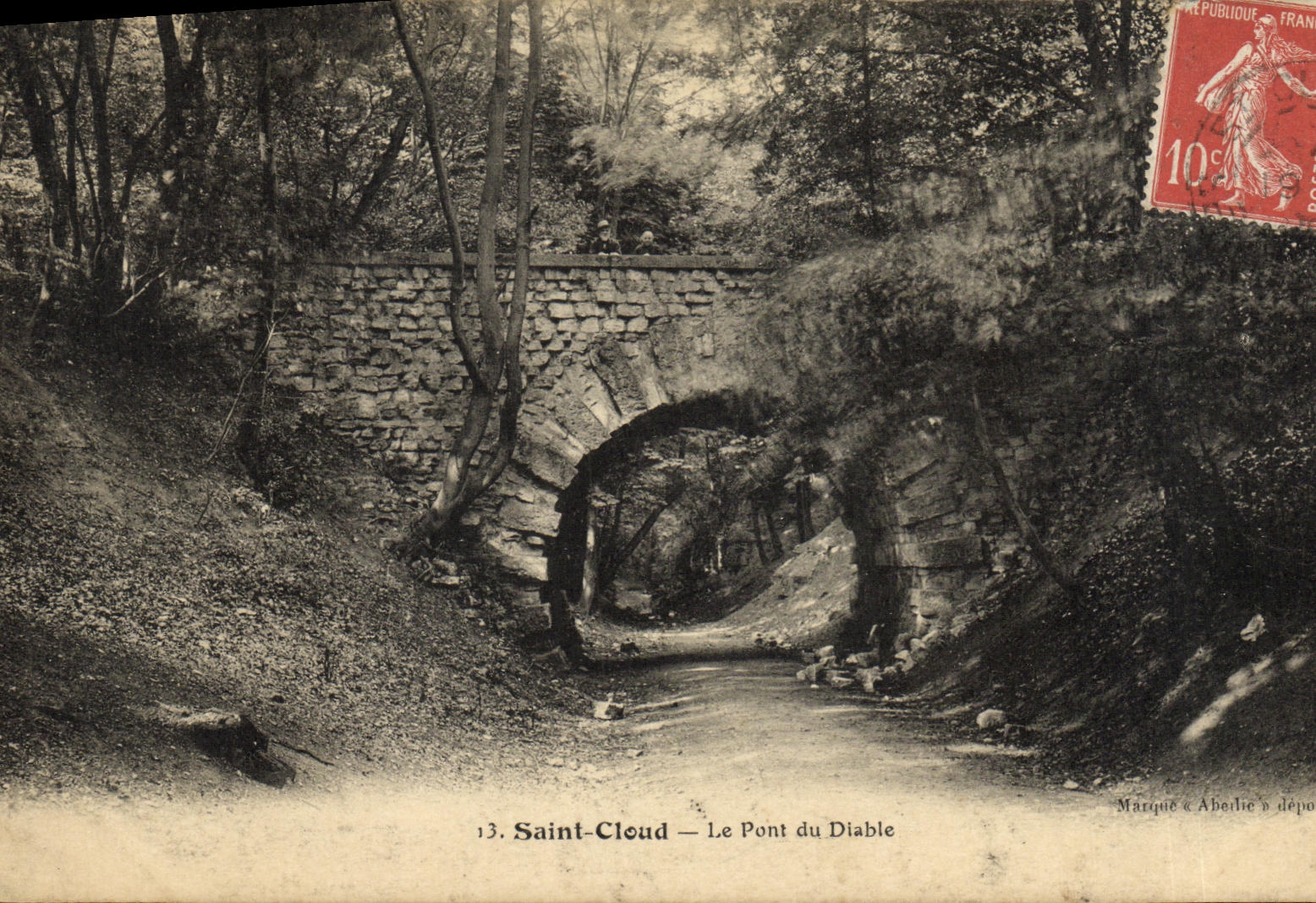 VINTAGE POSTCARD Holy Cloud the Bridge of the Devil