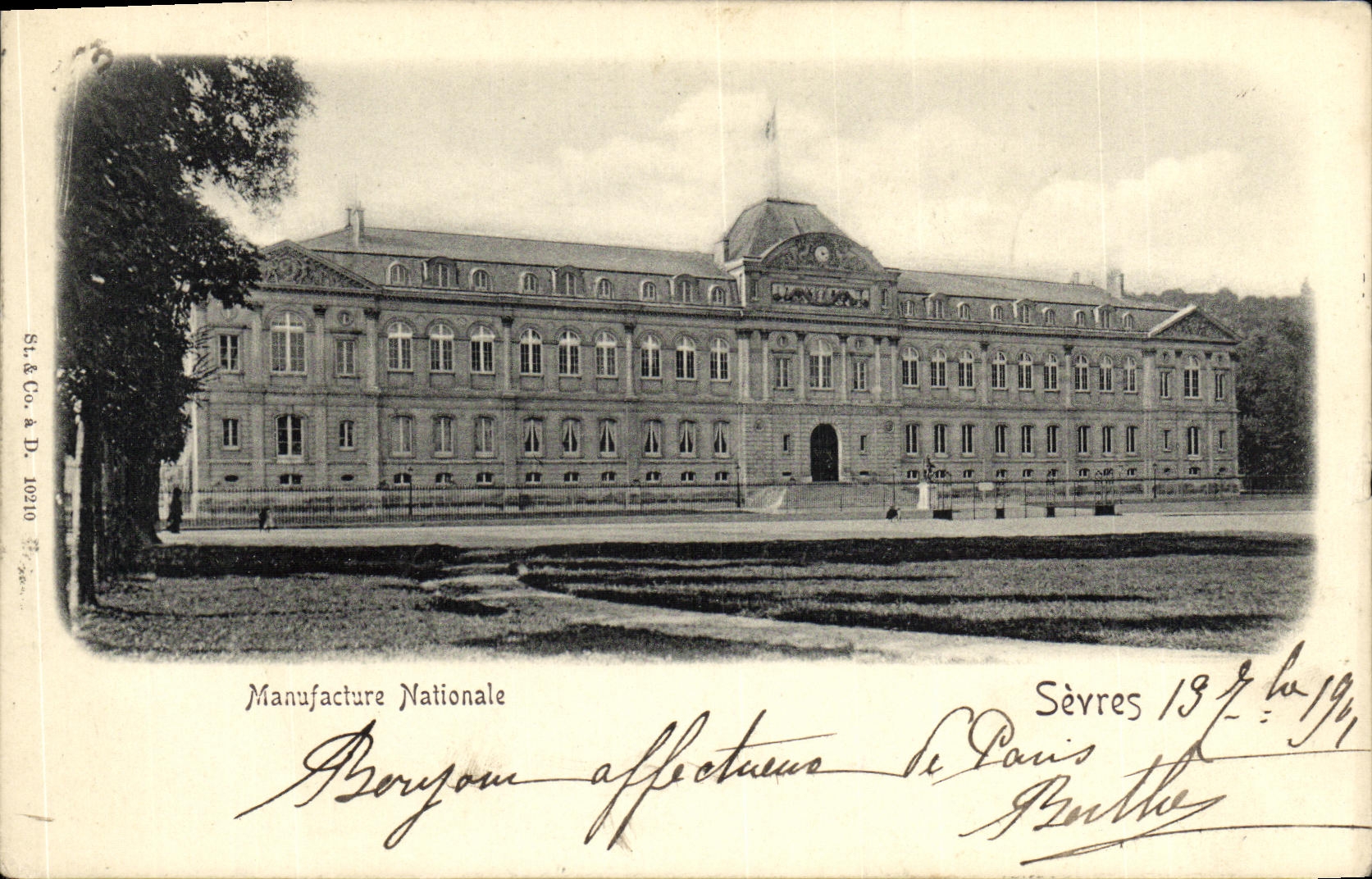 VINTAGE POSTCARD National Manufacture Separate