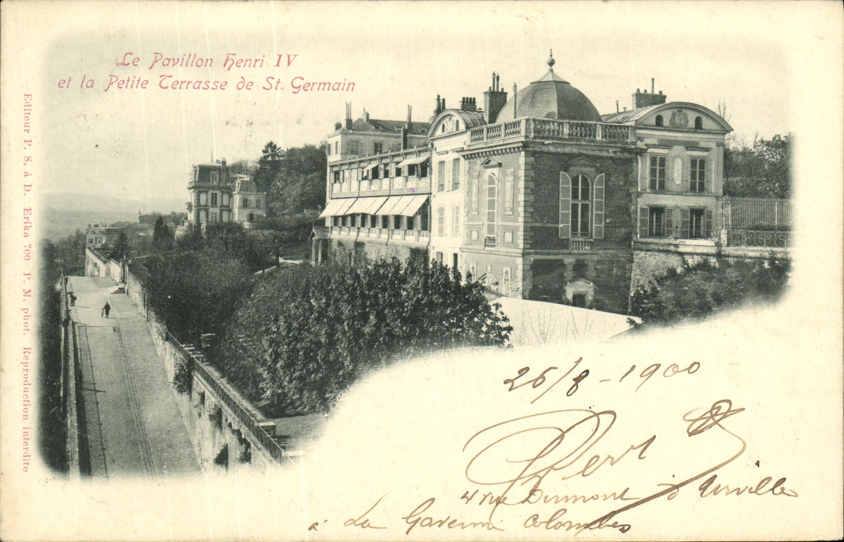 CPA Le Pavillon Fienri et la Petite Terrasse de St Germain