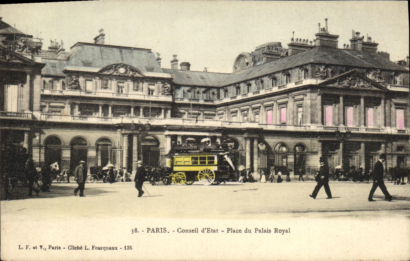 CPA Paris Conseil d Etat Place du Palais Royal
