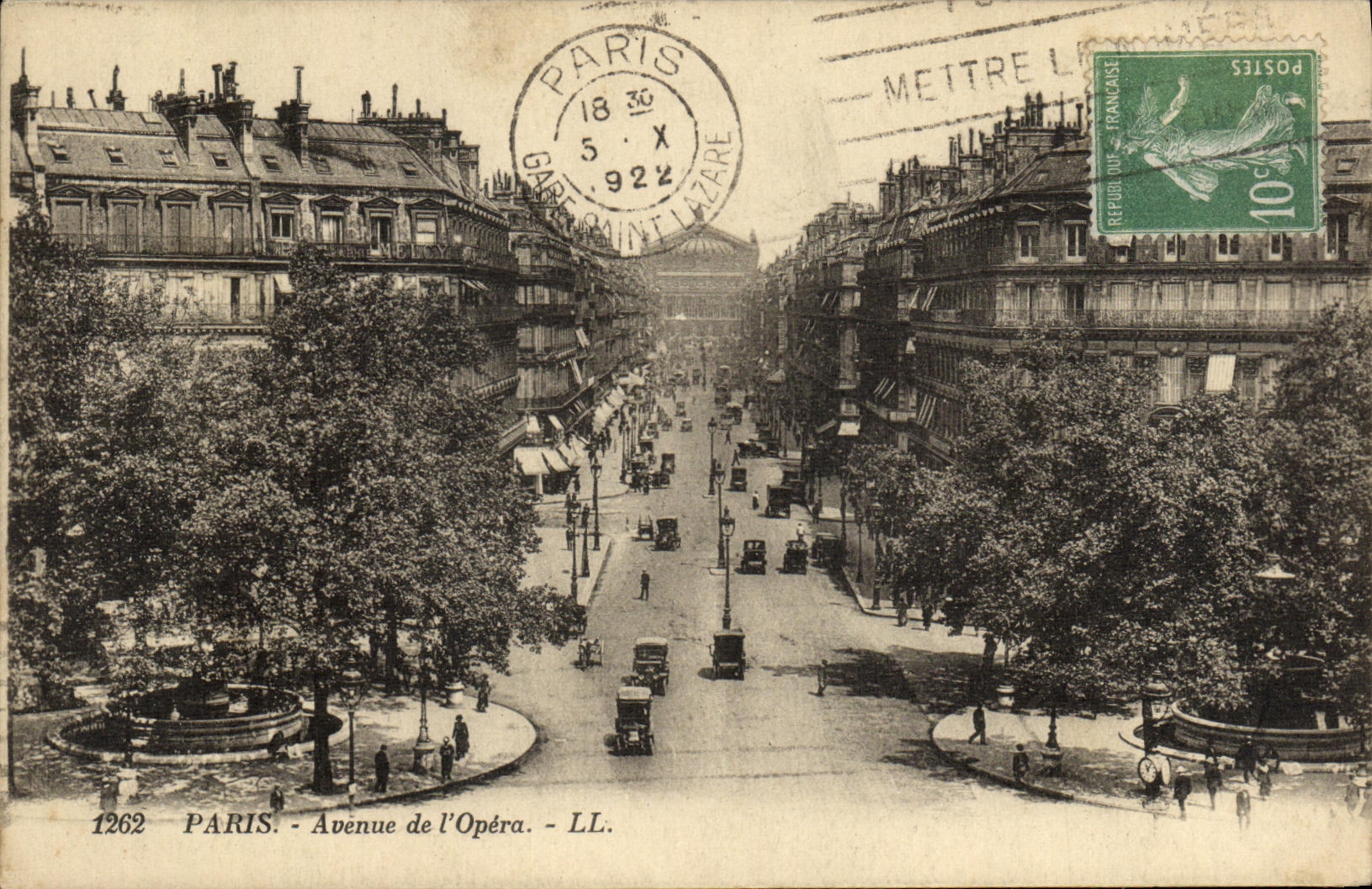 CPA Paris Avenue de l Opera