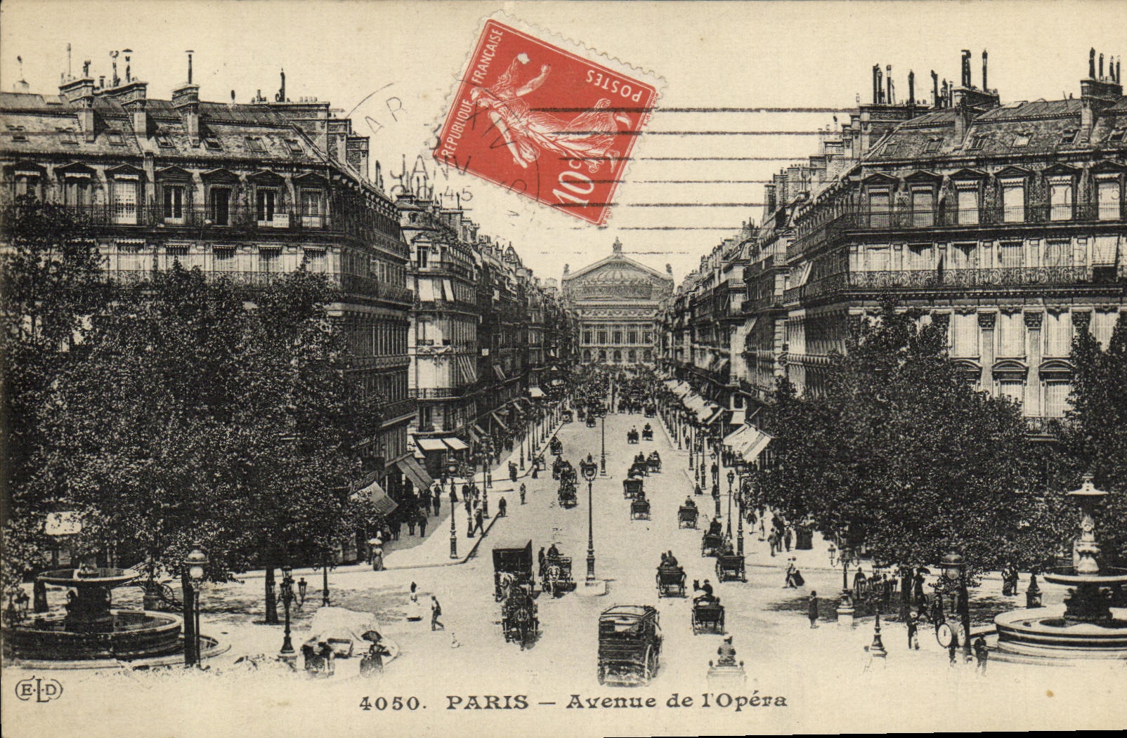 CPA Paris Avenue de l Opera