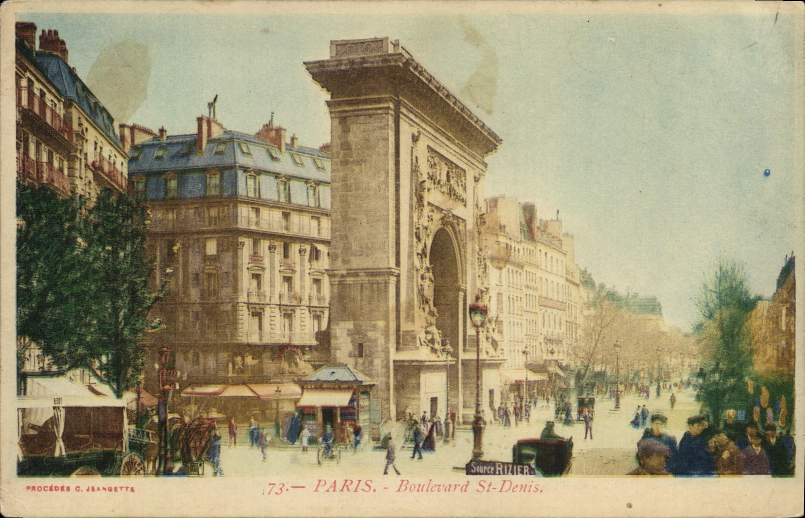 CPA Paris Boulevard St Denis