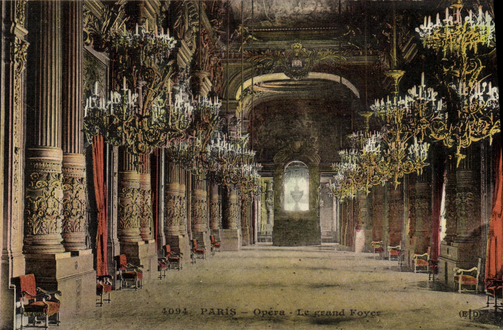 CPA Paris Opera Le grand Foyer