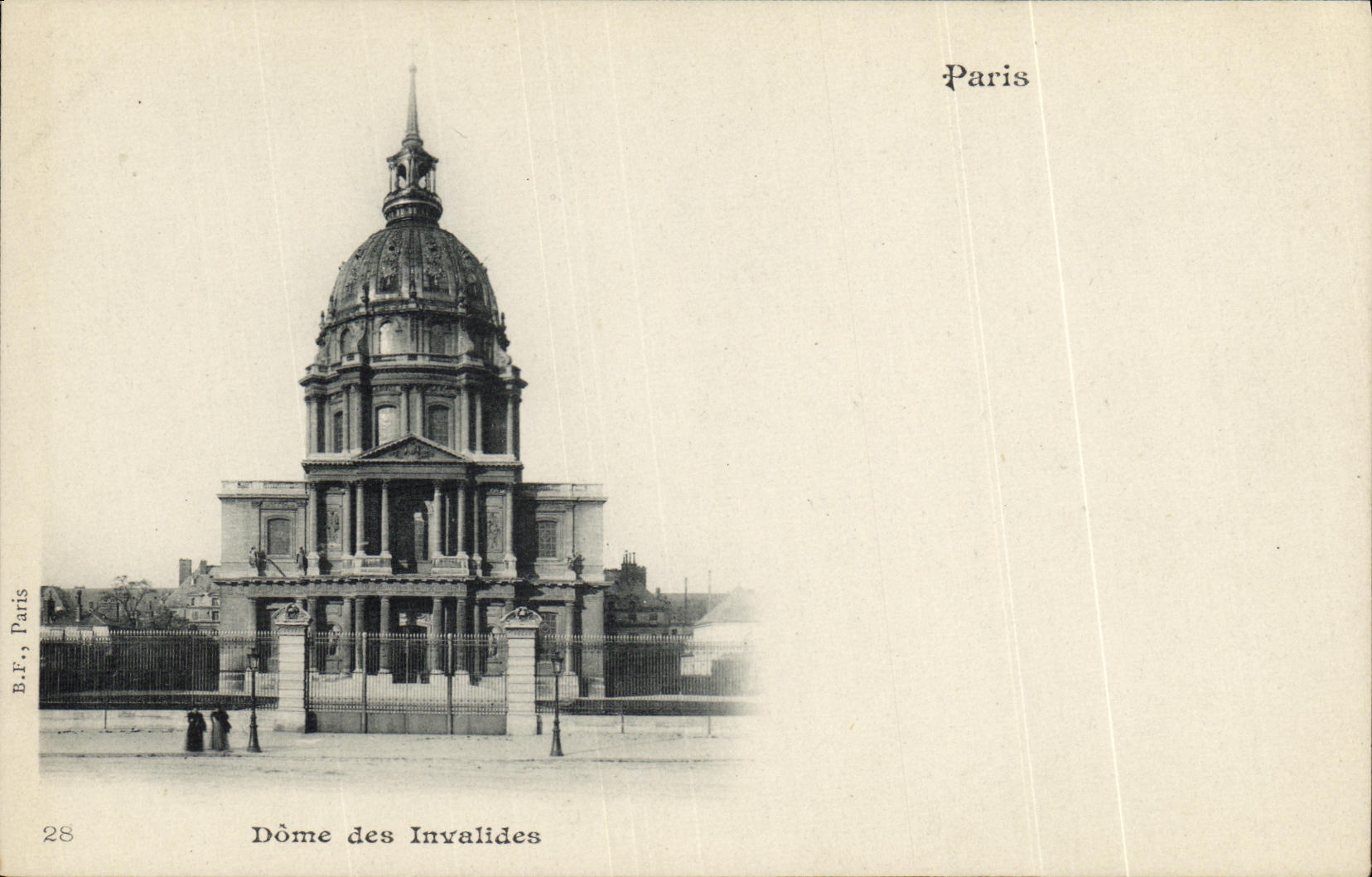 CPA Paris Dome ds Invalides