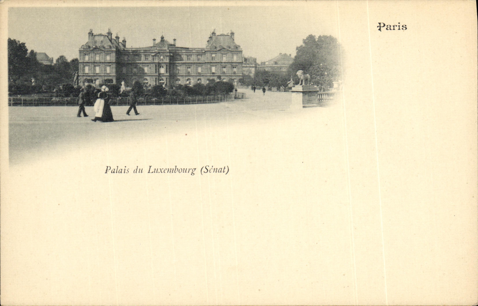 CPA Paris Palais du Luxembourg Senat