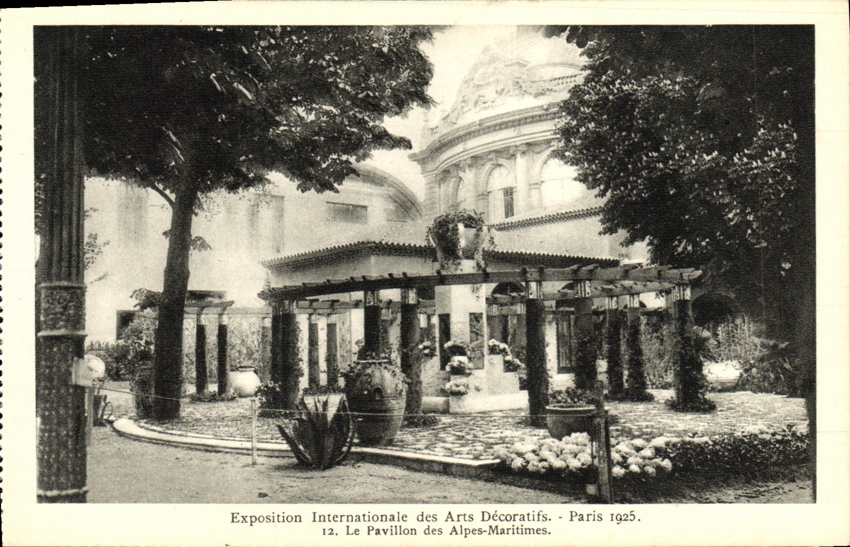 CPA Exposition Internationale des Arts Decoratifs Paris Le Pavillon des Alpes Maritimes