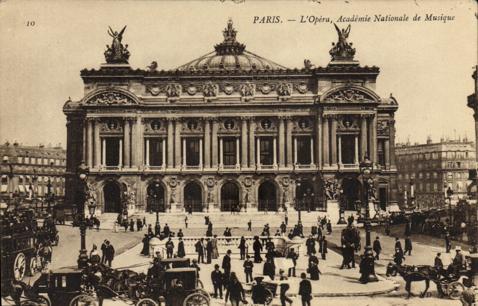 CPA Paris L Opera Academie Nationale de Musique