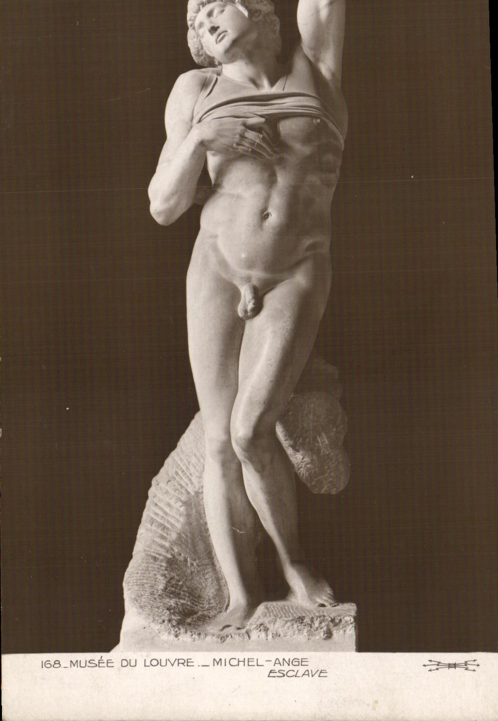 Museo de la POSTAL de la VENDIMIA del esclavo del angel de Miguel de la lumbrera