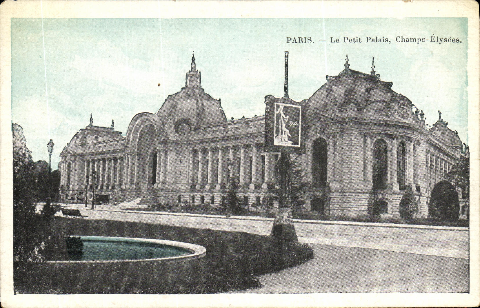CPA Paris Le Petit Palais Champs Elysces