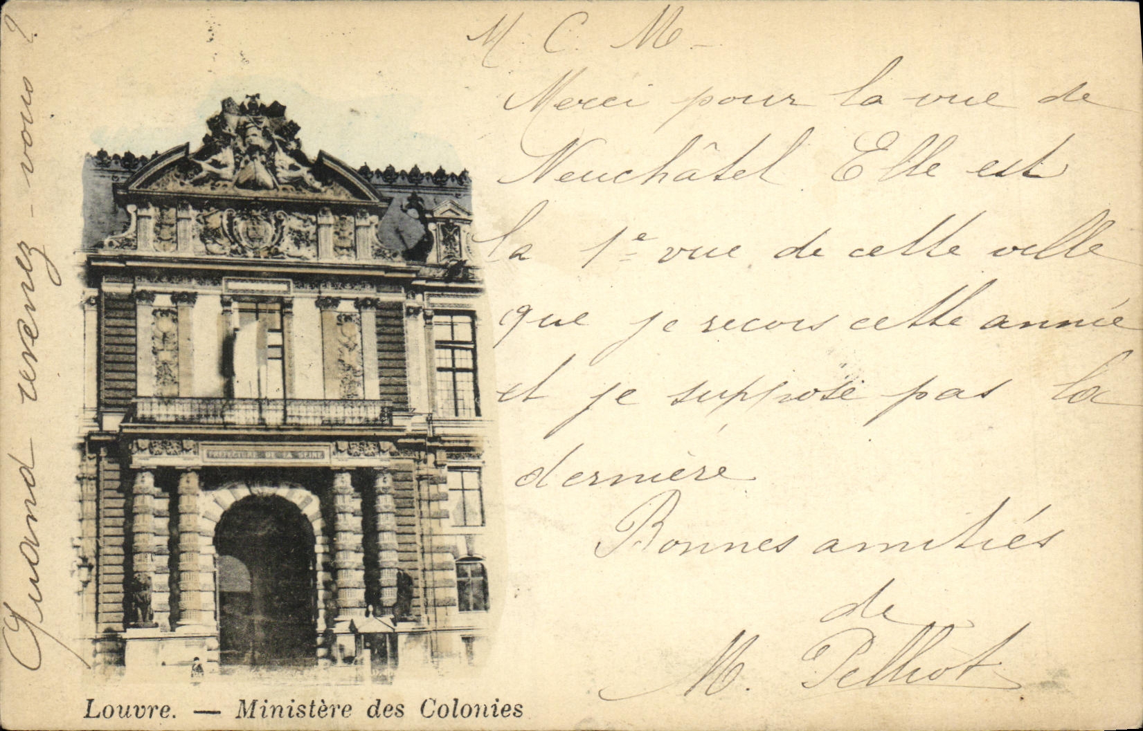 CPA Paris Ministere des Colonies