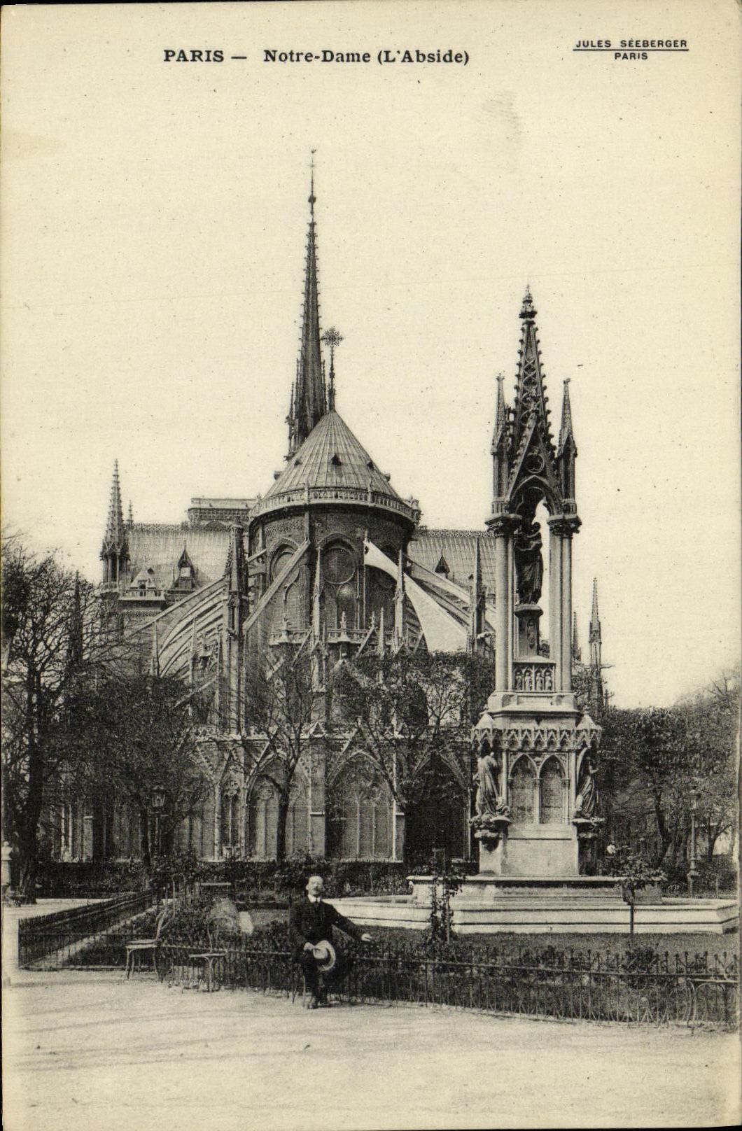 CPA Paris Notre Dame L abside