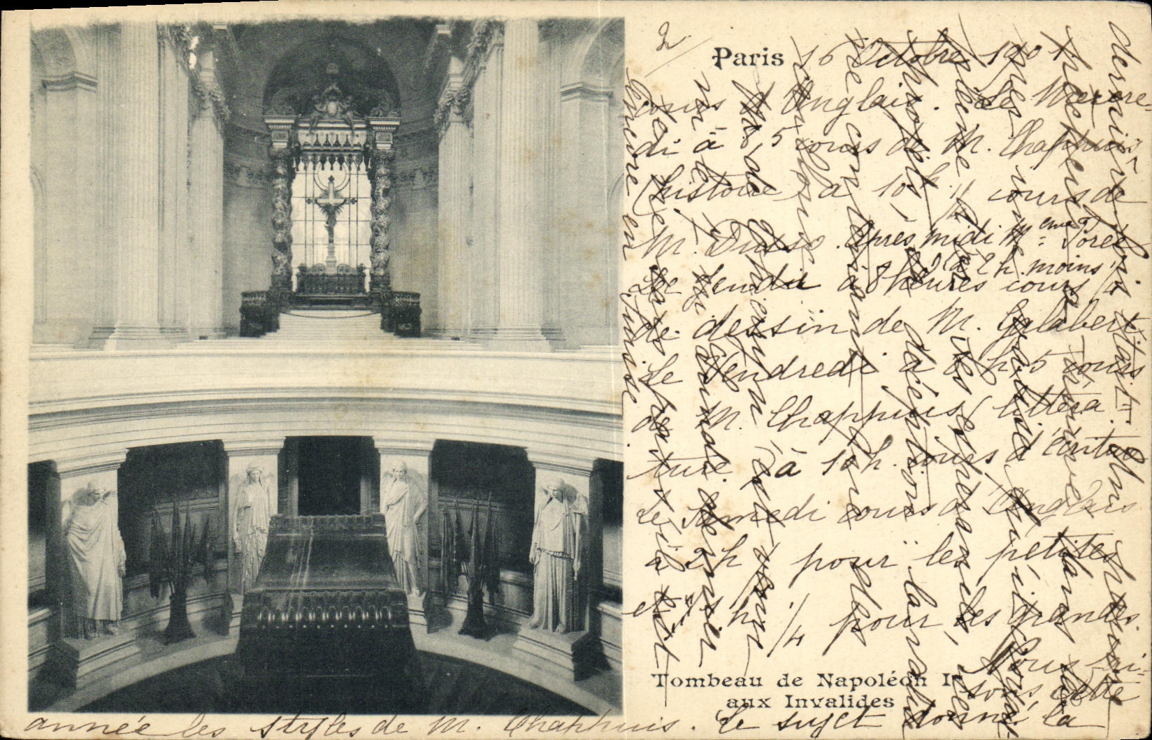 CPA Paris Tombeau de Napoleon 1er aux Invalides