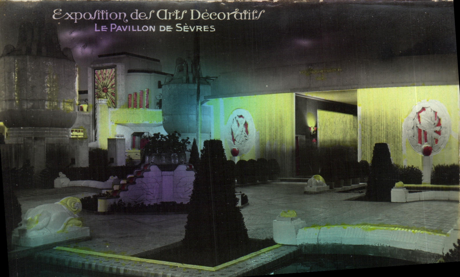 CPA Exposition des arts Decoratifs Paris Le Pavillon De Sevres
