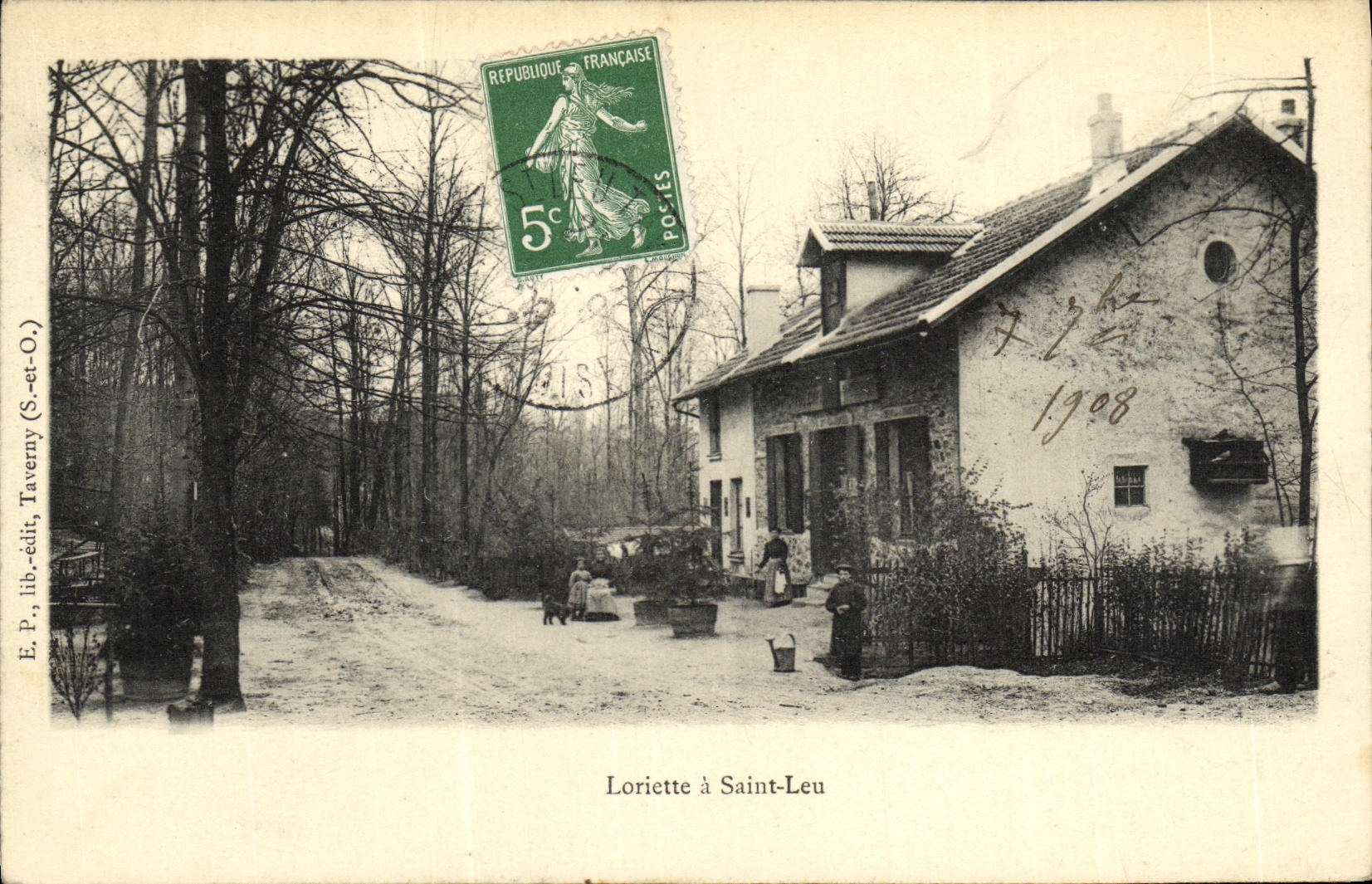 CPA Saint Leu Loriette 