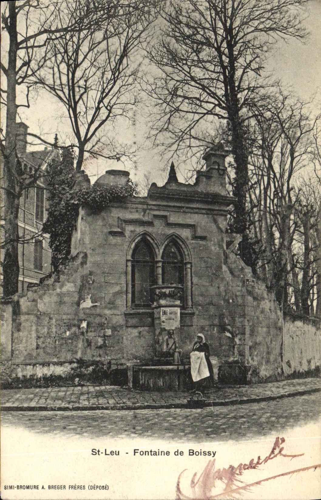 CPA Saint Leu Fontaine de Boissy