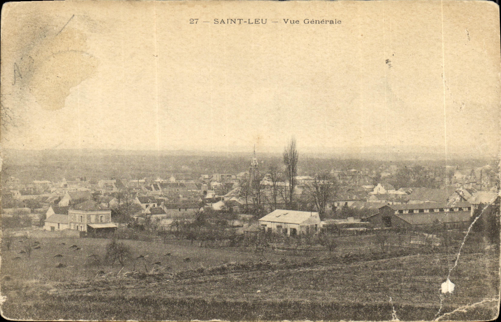 CPA Saint Leu Vue Generale