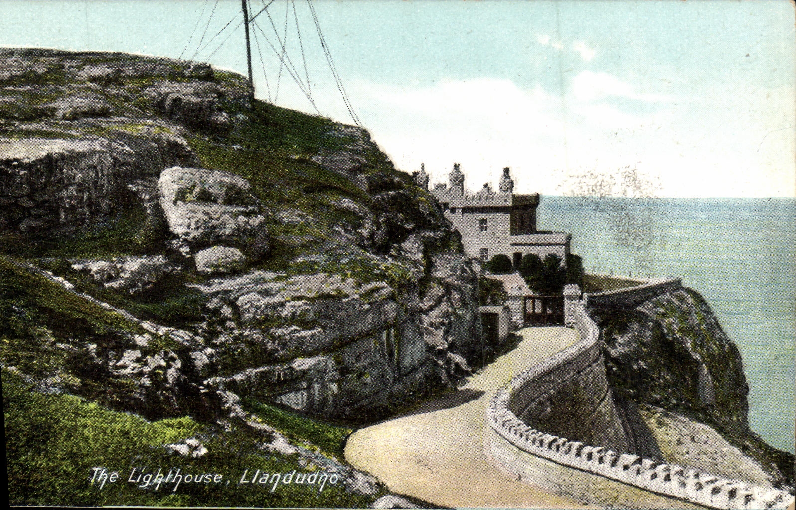 CPA The lighthouse Llandudno