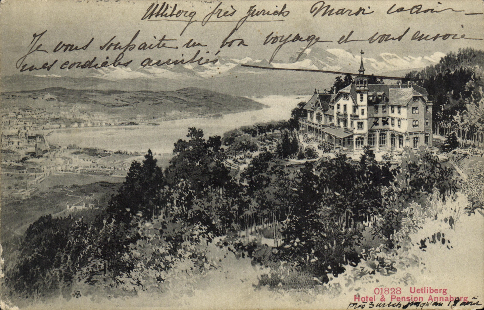 CPA Uetliberg Hotel Pension Annabourg