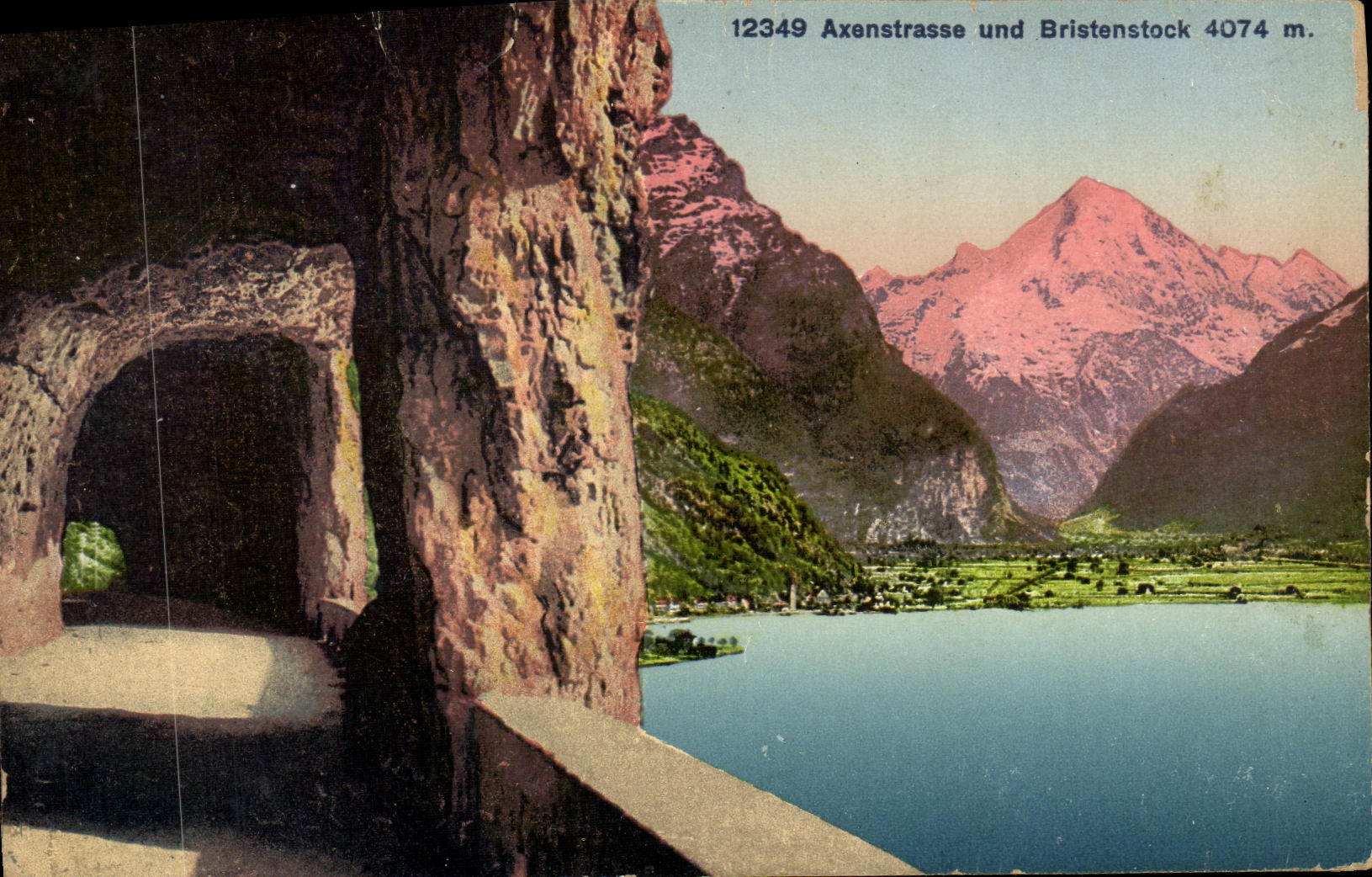 CPA Axenstrasse Und Bristenstock