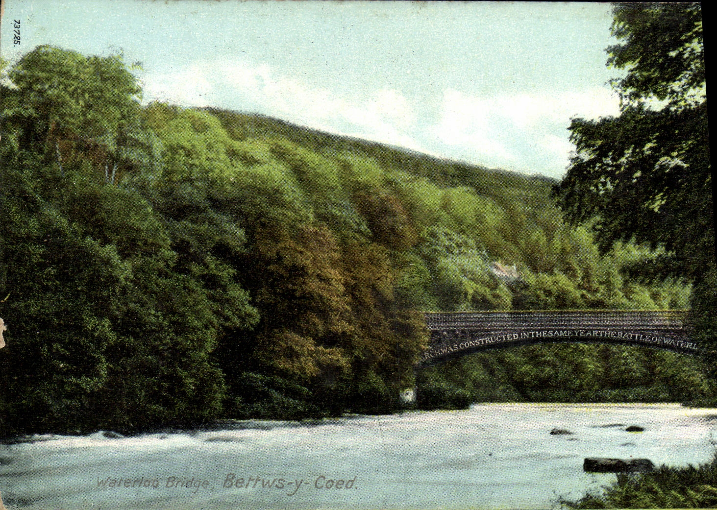 CPA Waterloo brridge Bettws y Coed