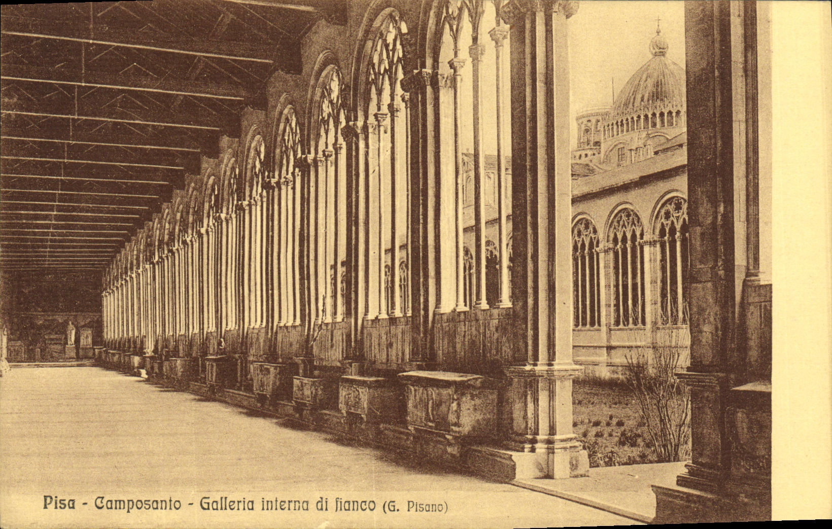 CPA Pisa Camposanto Galleria Interna di franco