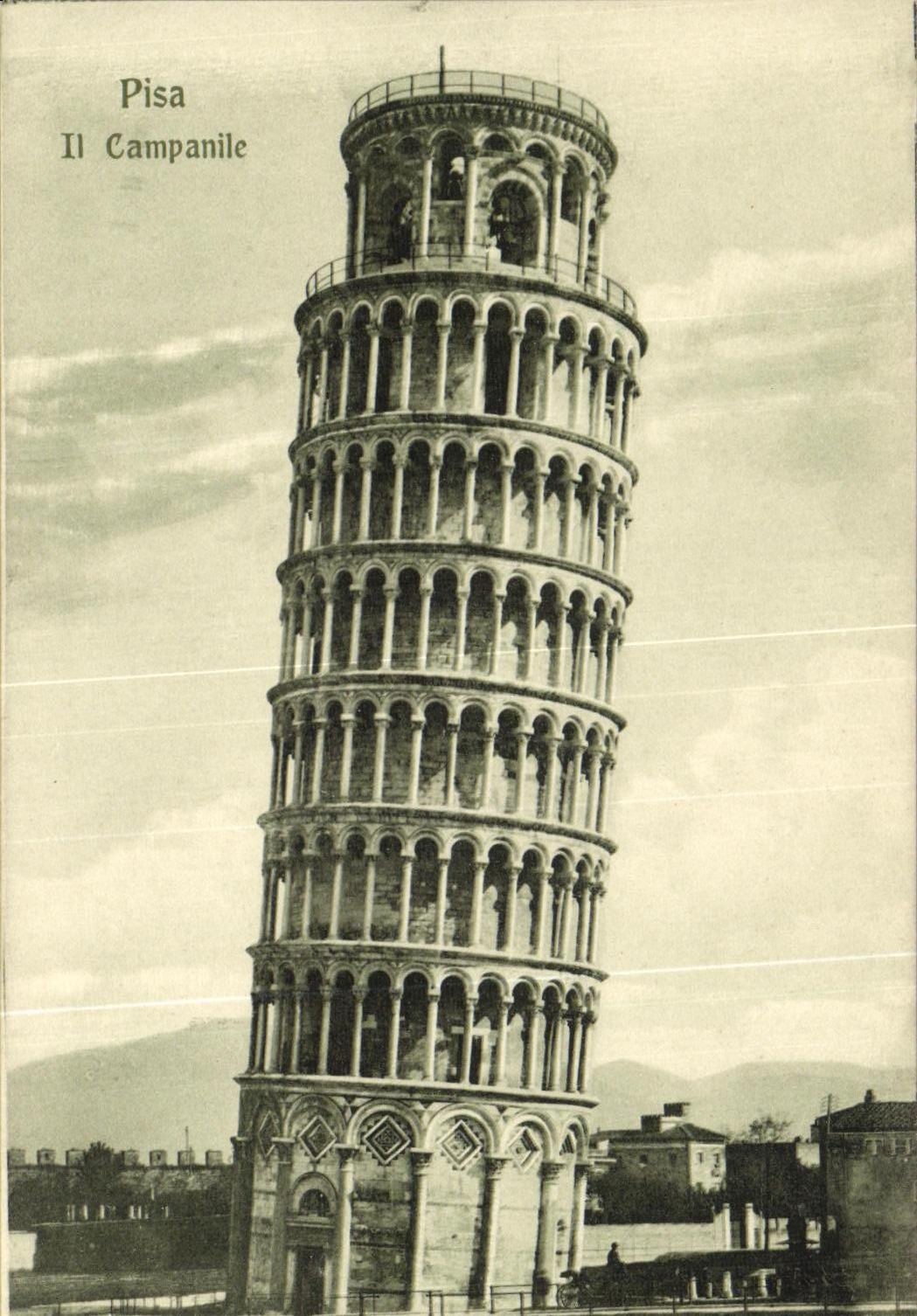CPA Pisa Campanile