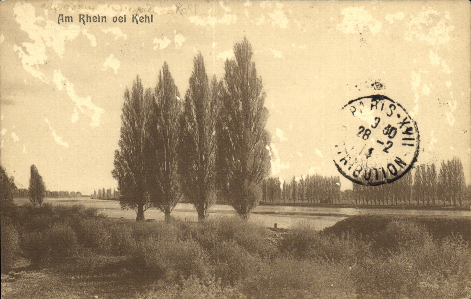 CPA Am Rhein oei Kehl