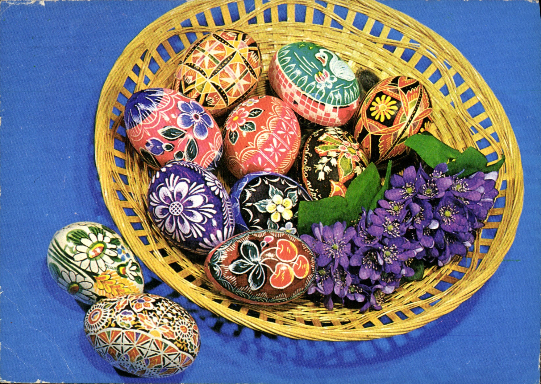 MODERN CARD Tchequie Eggs