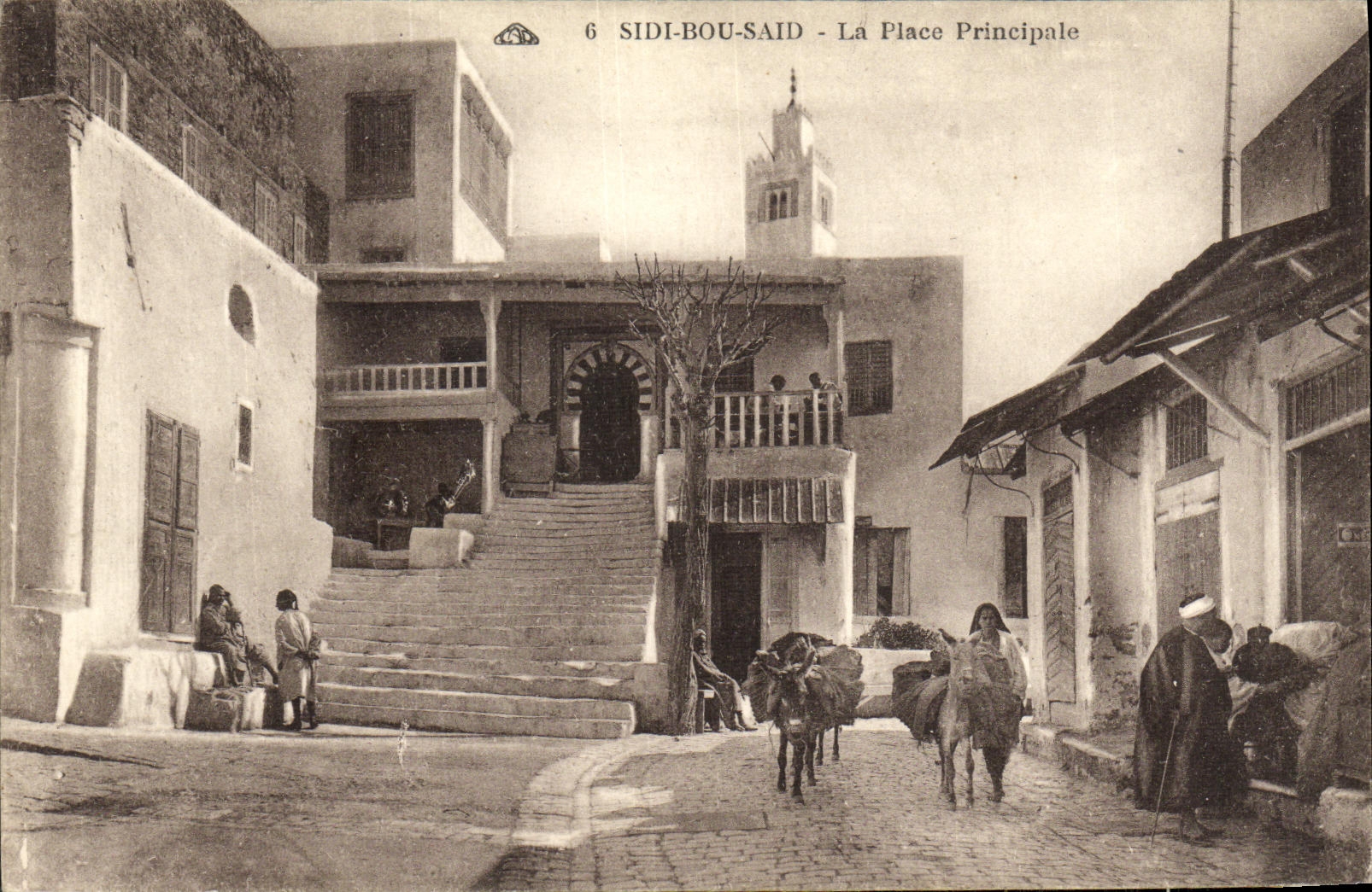 CPA Sidi Bou Said La Place Principale